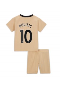 Chelsea Christian Pulisic #10 Babyklær Tredje Fotballdrakt til barn 2022-23 Korte ermer (+ Korte bukser)
